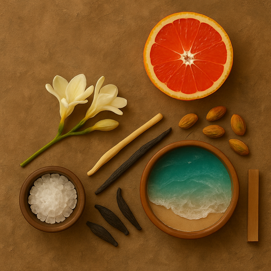 MAE (candle) - Blood orange, freesia, and amber