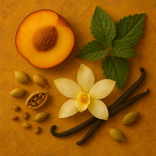 MAVEN (candle) - Peach, sandalwood, and patchouli